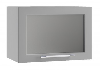 Гарда ПГС 500 шкаф верхний горизонтальный со стеклом Белый в Вилюйске - vilyujsk.mebel54.com | фото
