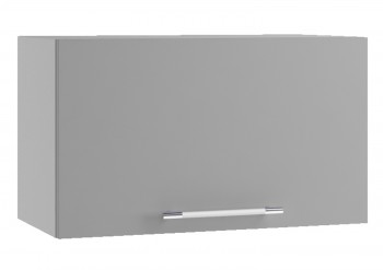 Корато ПГФ 600 шкаф верхний горизонтальный с фрезеровкой (Кварц бежевый/корпус Серый) в Вилюйске - vilyujsk.mebel54.com | фото