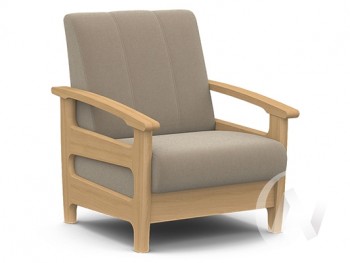 Кресло для отдыха Омега (бук лак/CATANIA LATTE) в Вилюйске - vilyujsk.mebel54.com | фото
