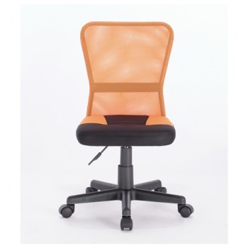 Кресло компактное BRABIX Smart MG-313 (черный, оранжевый) в Вилюйске - vilyujsk.mebel54.com | фото