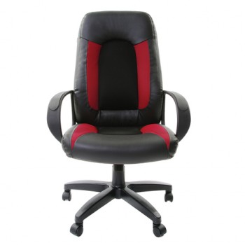 Кресло офисное BRABIX Strike EX-525 (черно-красный) в Вилюйске - vilyujsk.mebel54.com | фото