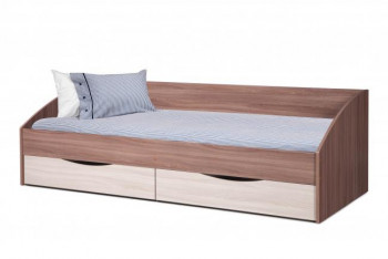 Кровать одинарная "Фея-3" (симметричная) в Вилюйске - vilyujsk.mebel54.com | фото