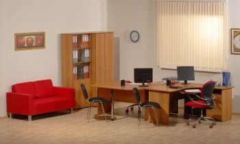 Мебель для персонала Рубин 42 Светлый миланский орех в Вилюйске - vilyujsk.mebel54.com | фото