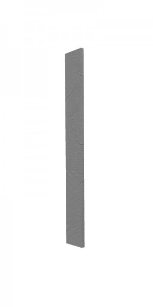 Панель торцевая (для шкафа верхнего торцевого высокого) ВПТ 400 Лофт (Штукатурка серая) в Вилюйске - vilyujsk.mebel54.com | фото