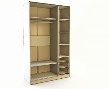 Шкаф 3-х створчатый с ящиками Грэйси (Розовый/Серый/корпус Клен) в Вилюйске - vilyujsk.mebel54.com | фото
